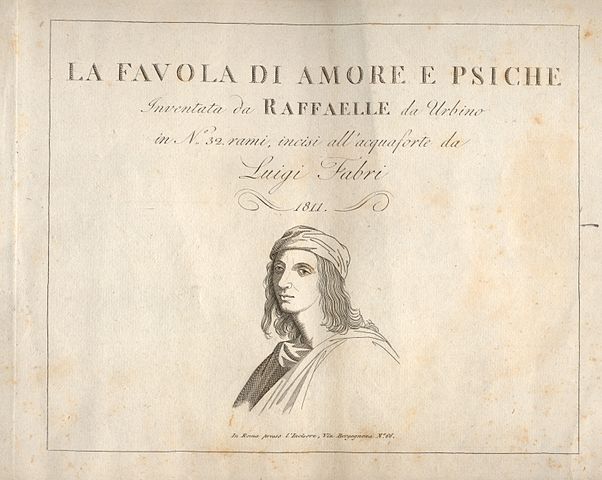 Storia di Amore e Psiche Frontespizio  Roma, 1811